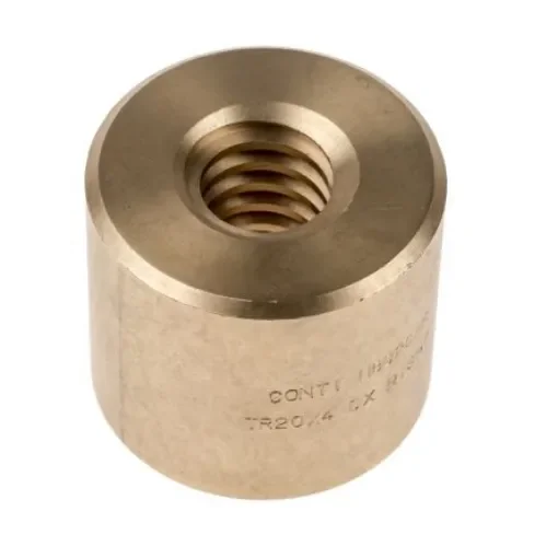RS PRO Cylindrical Nut For Lead Screw, For Shaft Dia. 20mm - 8625363 product image
