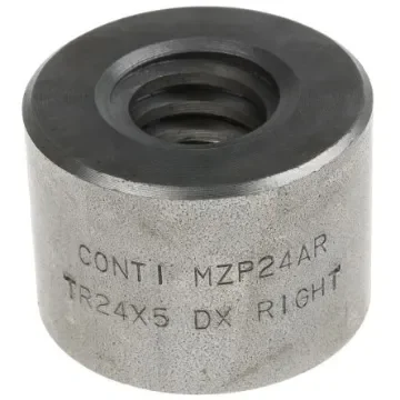 RS PRO Cylindrical Nut For Lead Screw, For Shaft Dia. 24mm - 8625395 product image
