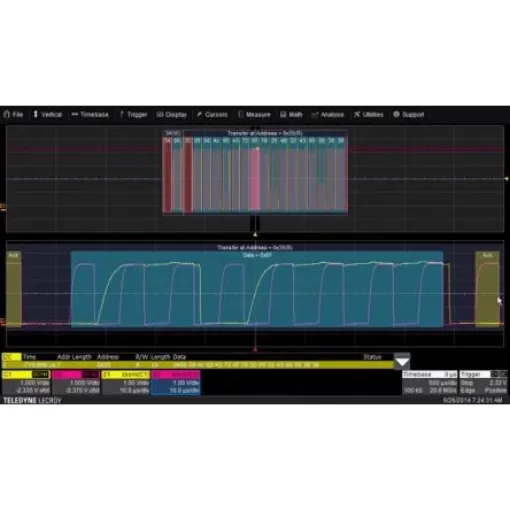 Teledyne LeCroy CAN, LIN Trigger and Decode Package Oscilloscope Software for Use with WaveSurfer 3000 Oscilloscope - WS3K-AUTO product image