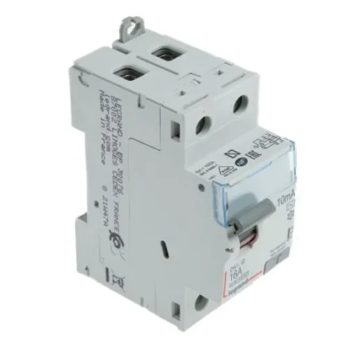 Legrand 4115 RCD, 16A, 1+N Pole, 10mA, Type AC - 4 115 00 product image