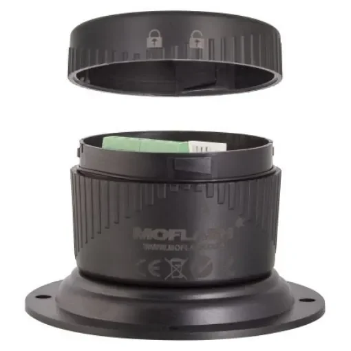 Moflash Mounting Base for Use with LED-TLM Series, IP65 - LED-TLM-BC product image