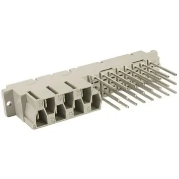 HARTING 09 06 24 + 7 Way 5.08 mm, 10.16 mm Pitch, Type MH 24+7, 3 Row, Straight DIN 41612 Connector, Socket - 09062312821 product image