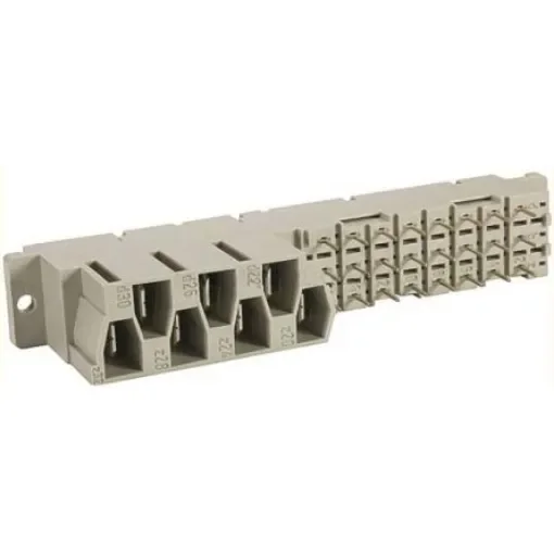 HARTING 09 06 24 + 7 Way 5.08 mm, 10.16 mm Pitch, Type MH 24+7, 3 Row, Straight DIN 41612 Connector, Socket - 09062312822 product image