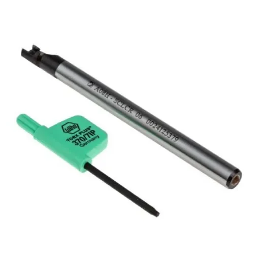 Pramet SCLCR Series Lathe Tool Holder for Use with CC Inserts, 8mm Height, 95° Approach, 100mm Length - A08H-SCLCR 06 product image