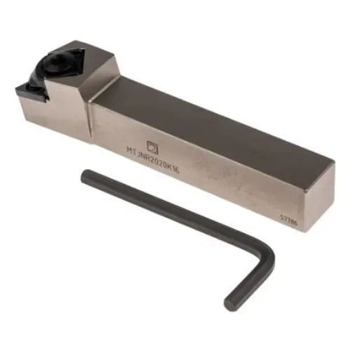 Pramet MTJNR Series Lathe Tool Holder for Use with TN/TNM Inserts, 20mm Height, 93° Approach, 125mm Length - MTJNR 2020 K 16 product image