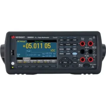 Keysight Technologies Truevolt 34465A Bench Digital Multimeter, True RMS, 10A ac Max, 10A dc Max, 1000V ac Max product image