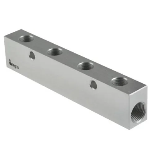 Legris 3311 4 Outlet Manifold, G 3/8 G 1/4 - 3311 13 17 04 product image