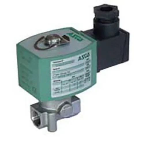EMERSON – ASCO Solenoid Valve E262K184S1N01-24V 50HZ, 2 port(s) , NC, 24 V ac, 1/4in product image