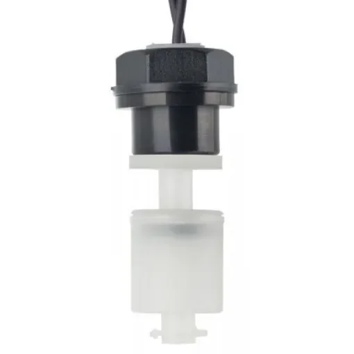 Sensata Cynergy3 RSF100 Series Vertical Polypropylene Float Switch, Float, 1m Cable, NO/NC, 240V ac Max, 120V dc Max - RSF108Y100JN product image