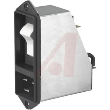 Schurter C20 Panel Mount IEC Connector Male, 20A, 250 V - EF12.0572.1110.01 product image