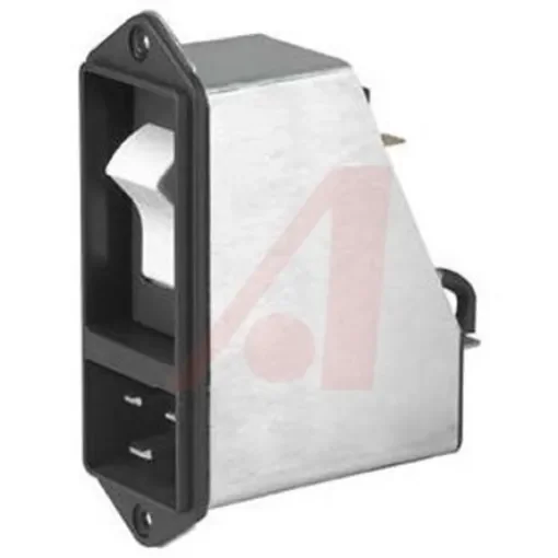 Schurter 20A, 250 V ac Male Screw Filtered IEC Connector 2 Pole EF12.2961.1110.01, Quick Connect None Fuse product image