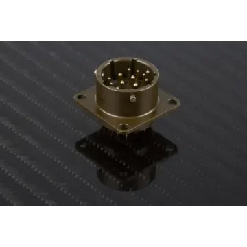 Amphenol Socapex, PT, Copper Alloy 12 Way Panel Mount MIL Spec Circular Connector ReceptacleGreen, Pin Contacts,Shell - PT02E-14-12P product image