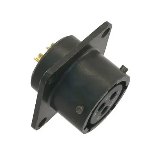 Amphenol Industrial, PT, Copper Alloy 8 Way Panel Mount MIL Spec Circular Connector ReceptacleGreen, Socket - PT02E-16-8S product image