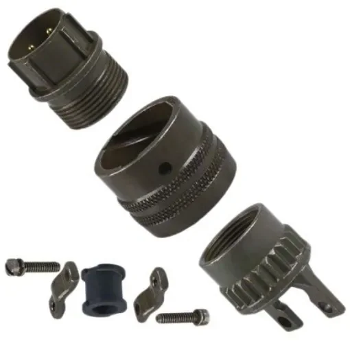 Amphenol Socapex, PT, Copper Alloy 3 Way Cable Mount MIL Spec Circular Connector PlugGreen, Pin Contacts,Shell Size 12, - PT06A-12-3P(SR) product image