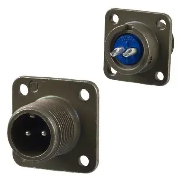 Amphenol Socapex, PT, Copper Alloy 15 Way Cable Mount MIL Spec Circular Connector PlugGreen, Pin Contacts,Shell Size - PT06A-14-15P(SR) product image