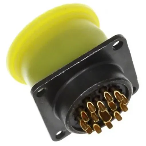 Amphenol Socapex, PT, Copper Alloy 5 Way Cable Mount MIL Spec Circular Connector PlugGreen, Socket Contacts,Shell Size - PT06A-14-5S(SR) product image
