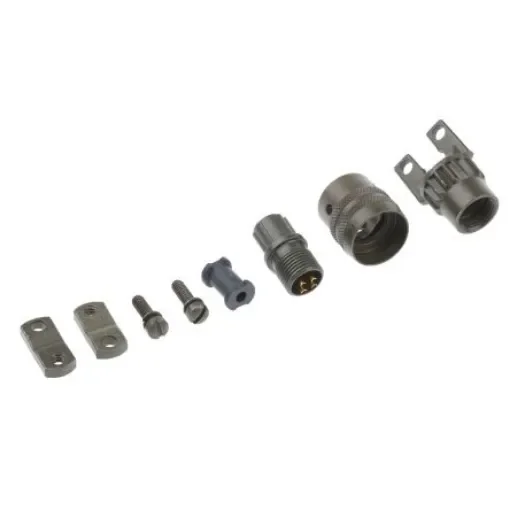 Amphenol Socapex, PT, Copper Alloy 4 Way Cable Mount MIL Spec Circular Connector PlugGreen, Socket Contacts,Shell Size - PT06A-8-4S(SR) product image