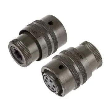 Amphenol Socapex, PT, Copper Alloy 6 Way Cable Mount MIL Spec Circular Connector PlugGreen, Socket Contacts,Shell Size - PT06E-10-6S product image