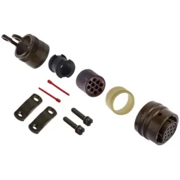 Amphenol Socapex, PT, Copper Alloy 10 Way Cable Mount MIL Spec Circular Connector PlugGreen, Socket Contacts,Shell Size - PT06E-12-10S(SR) product image