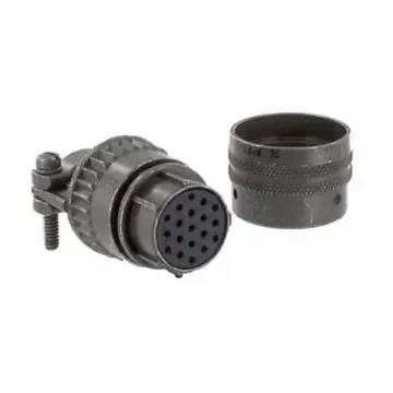 Amphenol Industrial, PT, Copper Alloy 19 Way Cable Mount MIL Spec Circular Connector PlugGreen, Socket Contacts,Shell - PT06E-14-19S(SR) product image
