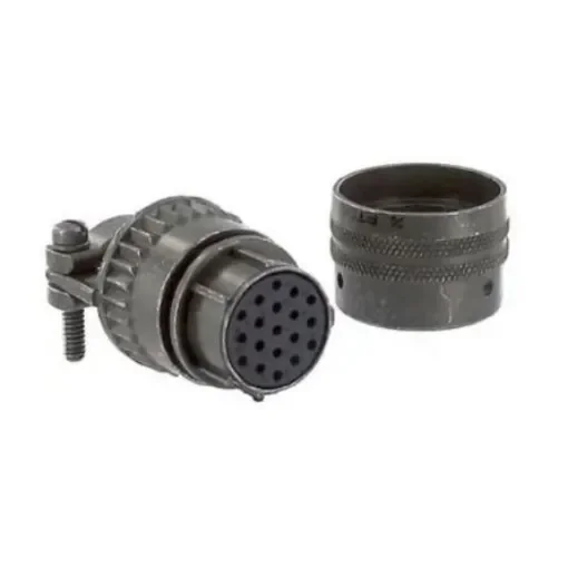 Amphenol Industrial, PT, Copper Alloy 19 Way Cable Mount MIL Spec Circular Connector PlugGreen, Socket Contacts,Shell - PT06E-14-19S(SR) product image