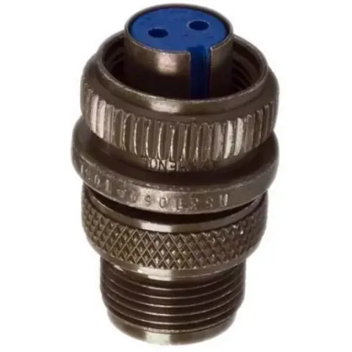 Amphenol Industrial, 97 2 Way MIL Spec Circular Connector Plug,Shell Size 10SL - 97-3106A-10SL-4S(946) product image
