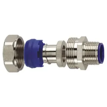 Flexicon Straight, Conduit Fitting, 25mm Nominal Size, M25, 316 Stainless Steel IP66, IP67, IP68, IP69K rating - LTP25-M25-CSS product image