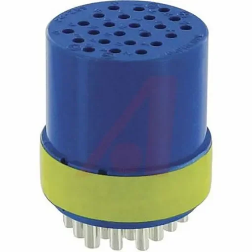 Amphenol Industrial Female Connector Insert size 24 24 Way for use with 97 Series Standard Cylindrical Connectors - 97-24-28S product image