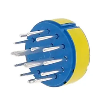 Amphenol Industrial Male Connector Insert size 24 16 Way for use with 97 Series Standard Cylindrical Connectors - 97-24-7P product image