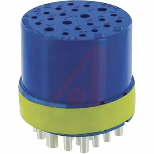 Amphenol Industrial Female Connector Insert size 28 22 Way for use with 97 Series Standard Cylindrical Connectors - 97-28-11S product image