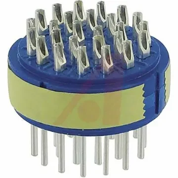 Amphenol Industrial Male Connector Insert size 28 26 Way for use with 97 Series Standard Cylindrical Connectors - 97-28-12P product image