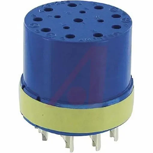 Amphenol Industrial Female Connector Insert size 28 14 Way for use with 97 Series Standard Cylindrical Connectors - 97-28-20S product image