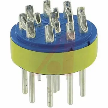 Amphenol Industrial Male Connector Insert size 28 14 Way for use with 97 Series Standard Cylindrical Connectors - 97-28-20P product image