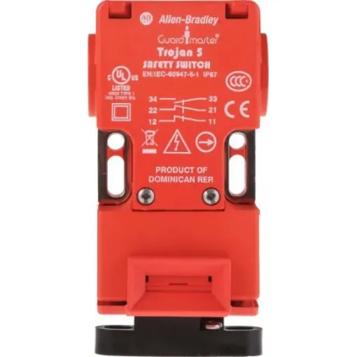 Allen Bradley Guardmaster 440K Safety Interlock Switch, 2NC/1NO, Keyed Actuator Included, Glass Filled PBT - 440K-T11110 product image