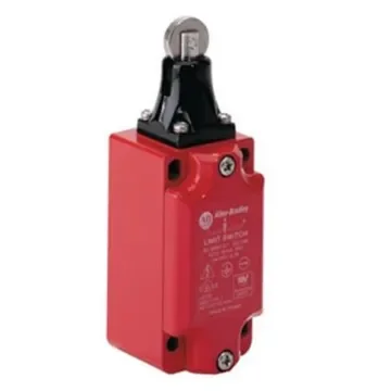 Allen Bradley Guardmaster 440P Series Roller Plunger Limit Switch, NO/NC, IP66, 4PST, Metal Housing - 440P-MRPB13B product image