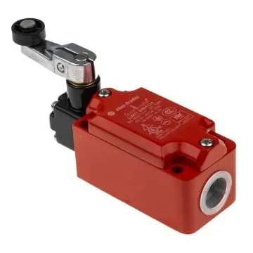 Allen Bradley Guardmaster 440P Series Short Lever Interlock Switch, NO/NC, IP66, SPST, Metal Housing - 440P-MSLS11B product image