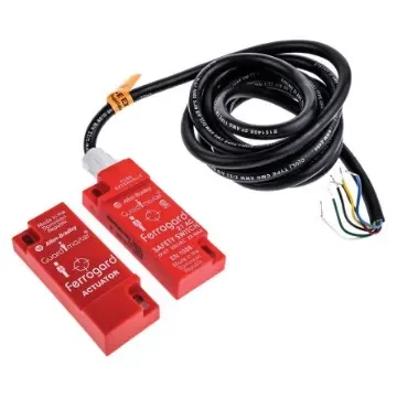 Allen Bradley Guardmaster 440N Series Magnetic Non-Contact Safety Switch, 250V ac, ABS Housing, 2NC, 4m Cable - 440N-G02061 product image