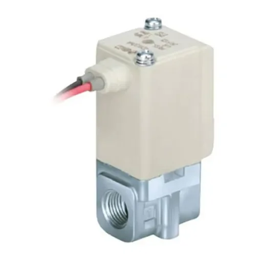 SMC Solenoid Valve VDW22LA, 2 port(s) , NC, 24 V dc, M5 product image