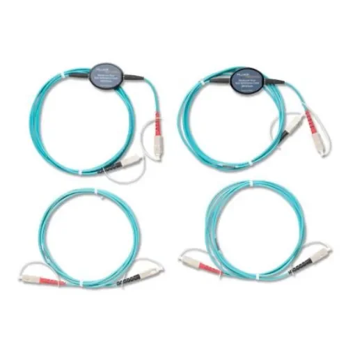 Fluke Networks Test Reference Cord Kit for Certifiber® Pro Optical Loss Test Set, SC Terminated Fiber, MRC-50EFC-SCSCKIT product image