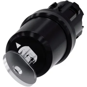 Siemens SIRIUS ACT 3SU10 2-position Key Switch Head, Latching, 22mm Cutout - 3SU1000-5BF11-0AA0 product image