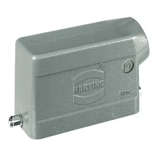 HARTING Han B HMC Heavy Duty Power Connector Hood, M20 Thread, Side Entry - 19302101540 product image