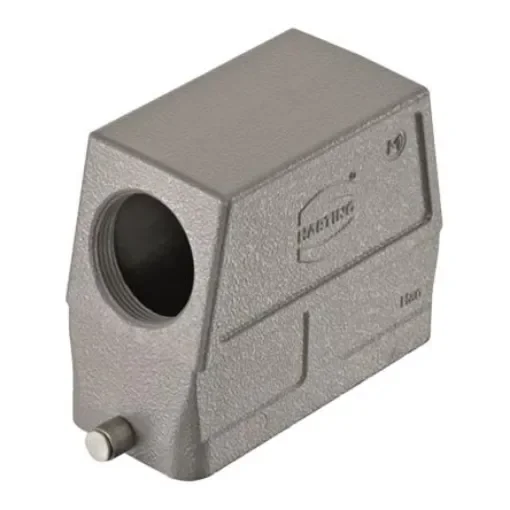 HARTING Han B HMC Heavy Duty Power Connector Hood, M32 Thread, Side Entry - 19302240547 product image