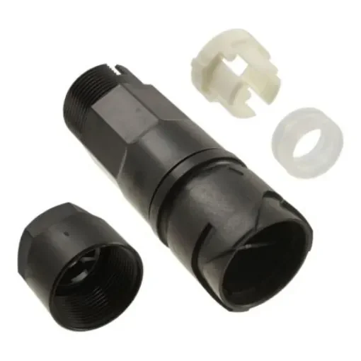 Hirose Circular Connector, 3 Contacts, Cable Mount, Socket, Male, IP68, HR41 Series - HR41-25WBJF-3PC product image