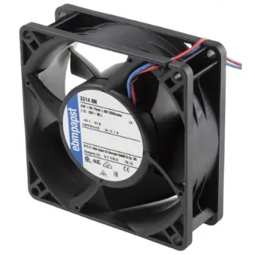 ebm-papst 3300 N - S-Panther Series Axial Fan, 24 V dc, DC Operation, 80m³/h, 1.8W, 92 x 92 x 32mm - 3314NN product image
