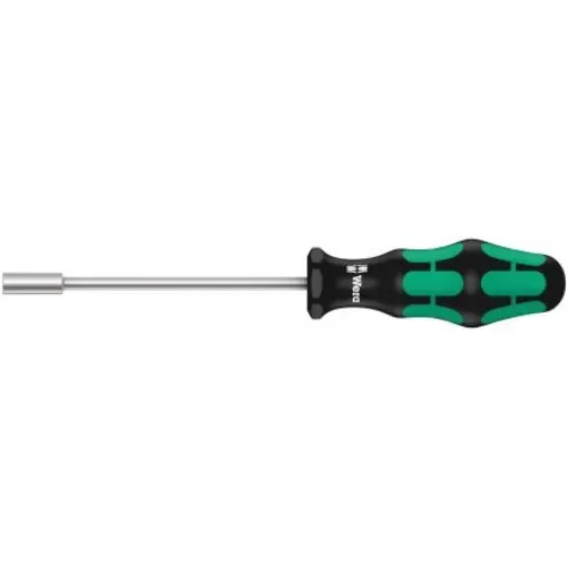 Wera Hexagon Nut Driver, 8 mm Tip, 125 mm Blade, 230 mm Overall - 05029415001 product image