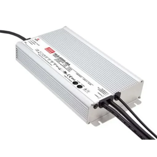 MEAN WELL LED Driver, 48V Output, 600W Output, 12.5A Output, Constant Voltage Dimmable - HLG-600H-48A product image