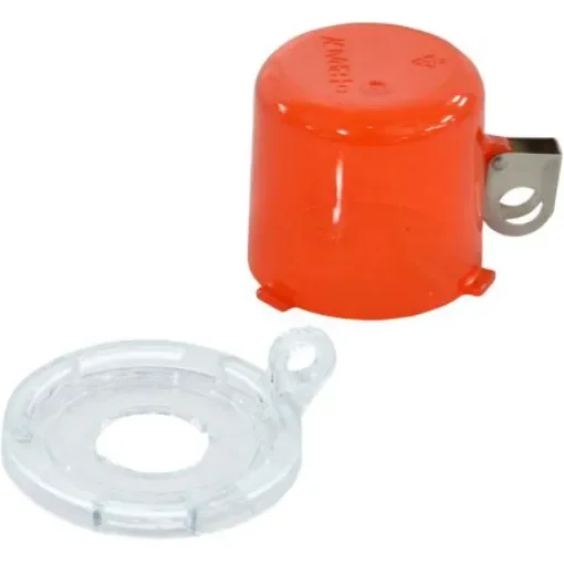 Brady Red 1-Lock Polycarbonate Push-button & Rotary Switch Lockouts, 7.00mm Shackle - 130820 product image