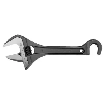 Bahco Adjustable Spanner, 254.5 mm Overall, 46mm Jaw Capacity, Metal Handle - 33H product image