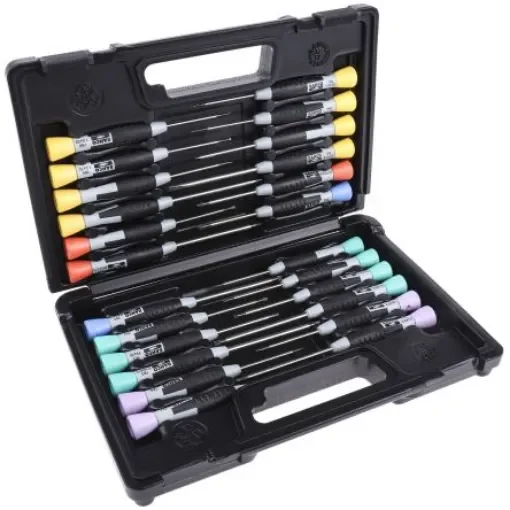 Bahco Hexagon; Phillips; Pozidriv; Slotted; Torx Precision Screwdriver Set, 24-Piece - 706-5 product image