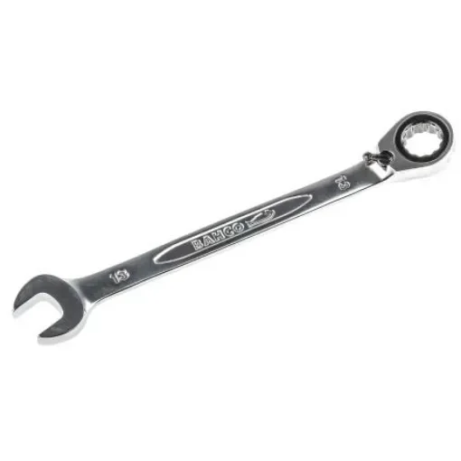 Bahco Ratchet Spanner, 13mm, Metric, Double Ended, 178 mm Overall - 1RM-13 product image